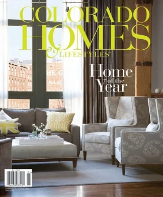 Colorado Homes & Lifestyles magazine cover